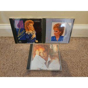 Lot of 3 Reba McEntire CDs: Live, Greatest Hits, Read My Mind